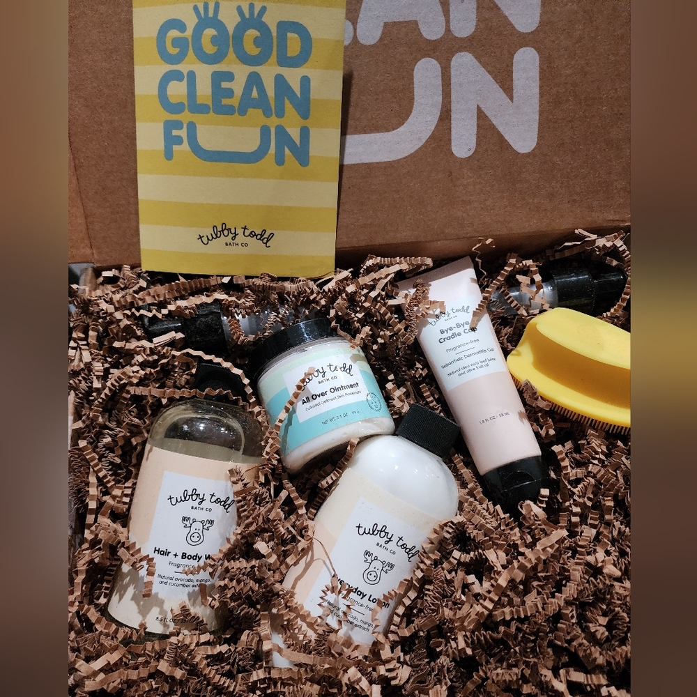 Tubby Todd Cradle Cap Gift Set